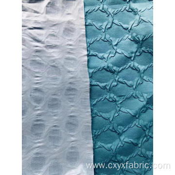 polyester microfiber combination bubble fabric